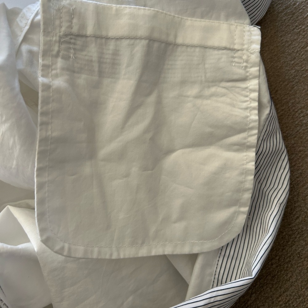 NWT Equipment Bright White Long Sleeve Shirt - Picture 7 of 10
